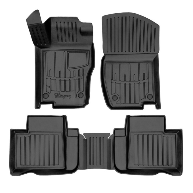W164 ML (2005-2011) комплект 3D килимків з 5 штук