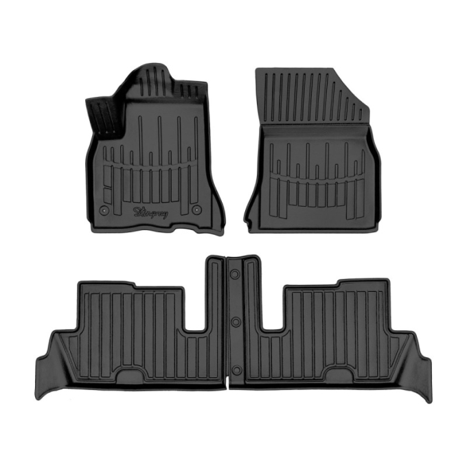Grand C4 Picasso (2006-2013) комплект 3D килимків з 4 штук