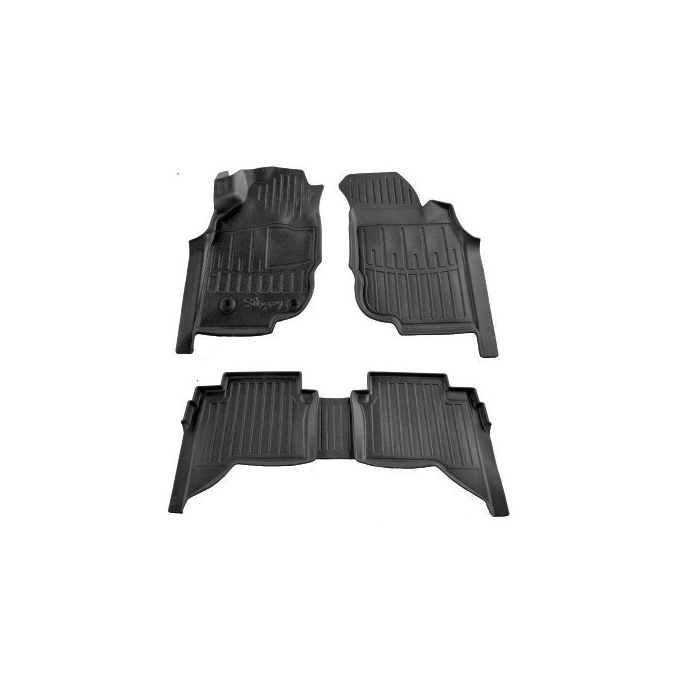 Hilux VII (Crew Cab) (2004–2015) комплект 3D килимків з 5 штук