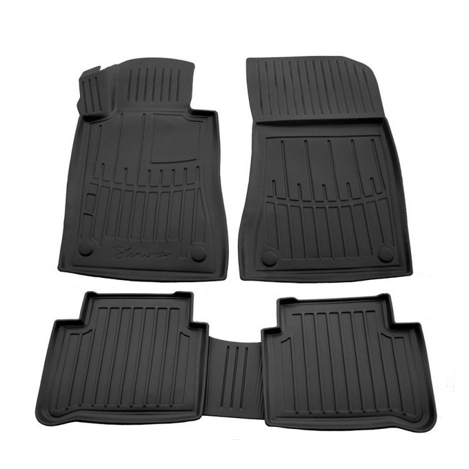 W211 E (2WD) (2002-2009) комплект 3D килимків з 5 штук