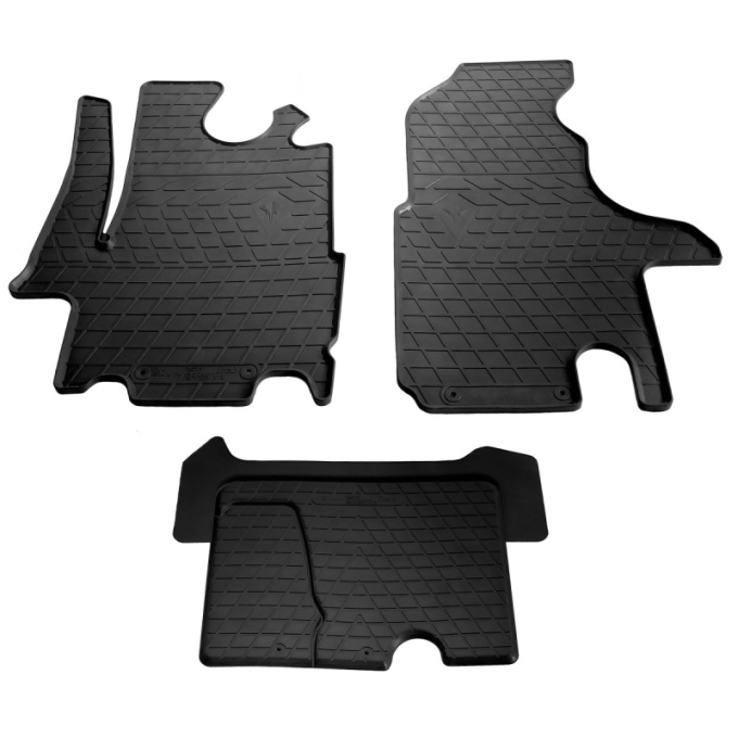 OPEL Movano A (1998-2010) комплект килимків з 3 штук