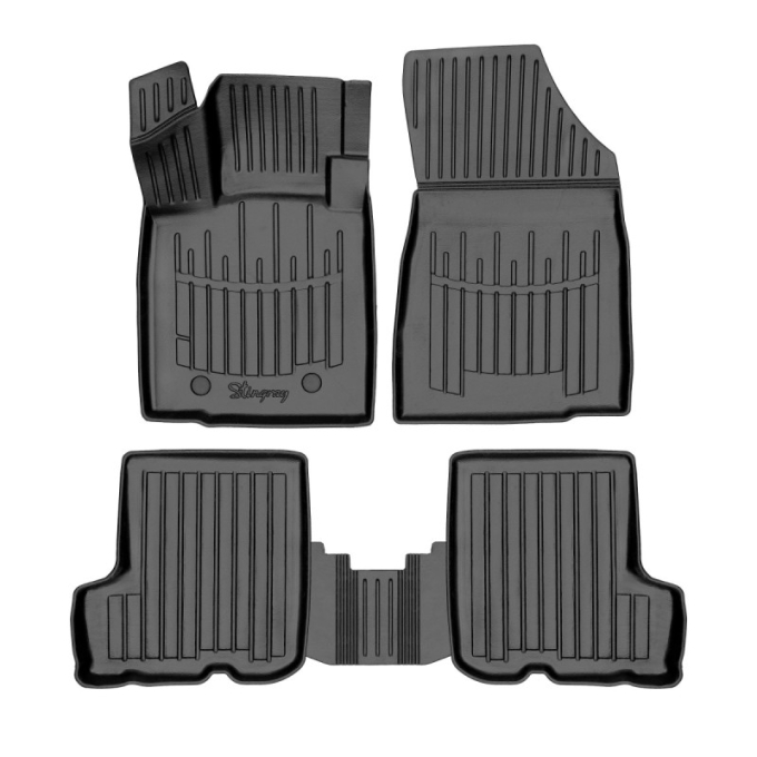 Sandero Stepway I (2008-2012) комплект 3D килимків з 5 штук