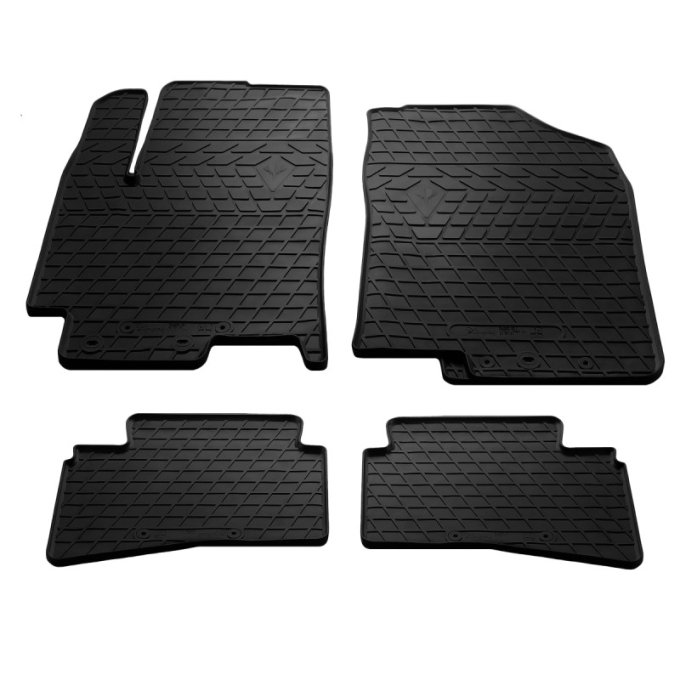 KIA Rio IV (2017-...) комплект килимків з 4 штук