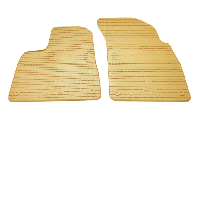 Audi Q7  2015- Комплект из 2-х килимків бежевий