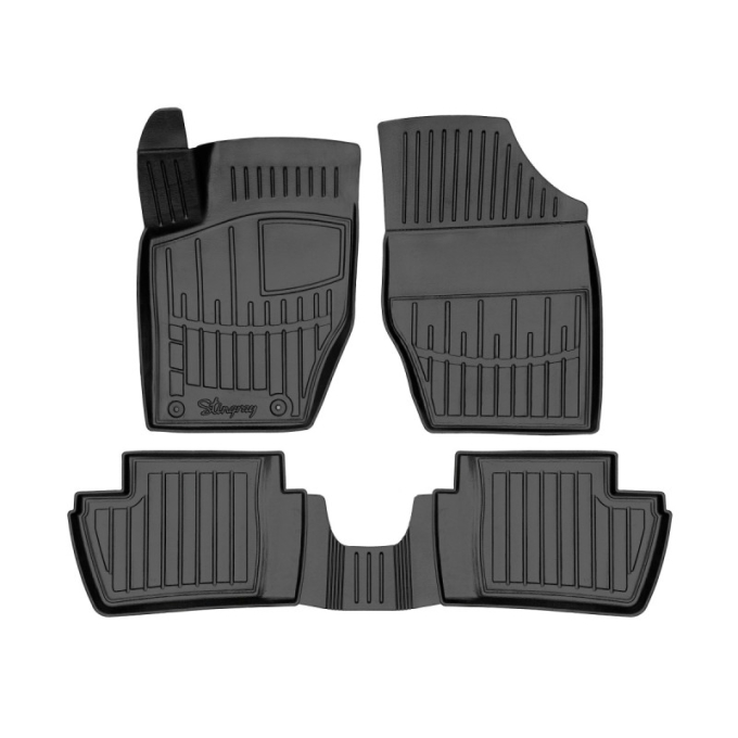 C4 (L) (2004-2010) комплект 3D килимків з 5 штук