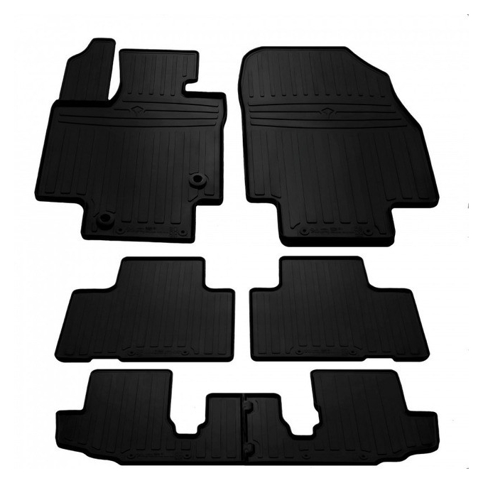 Highlander (XU70) (2019-...) комплект килимків з 6 штук