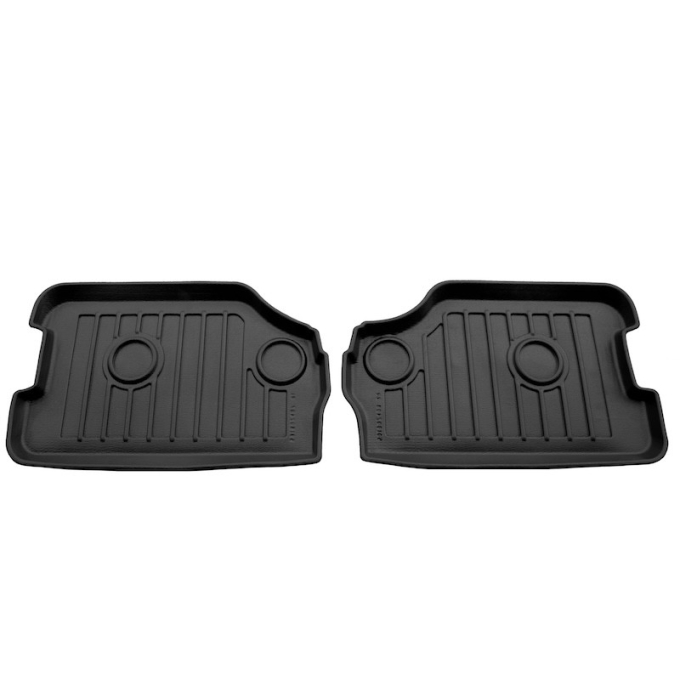 Grand Scenic (2003-2009) комплект 3D килимків з 2 штук (3 ряд сидінь)