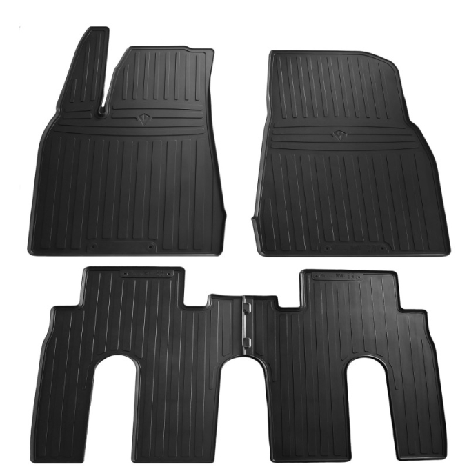 TESLA Model X (7 seats) (2015-...) комплект килимків з 4 штук