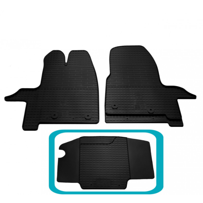 Transit Custom (2012-...) килимок передній середній