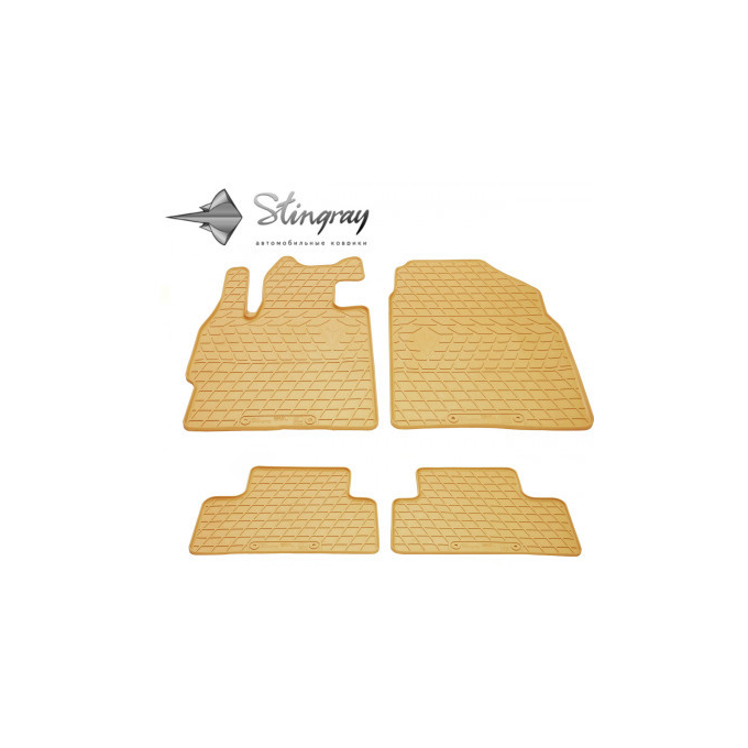 Mazda CX-7 2006- Комплект из 4-х ковриков Бежевый в салон