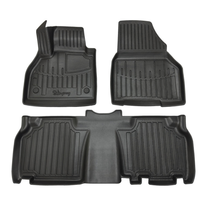 Kangoo II (2008-2020) комплект 3D килимків з 4 штук