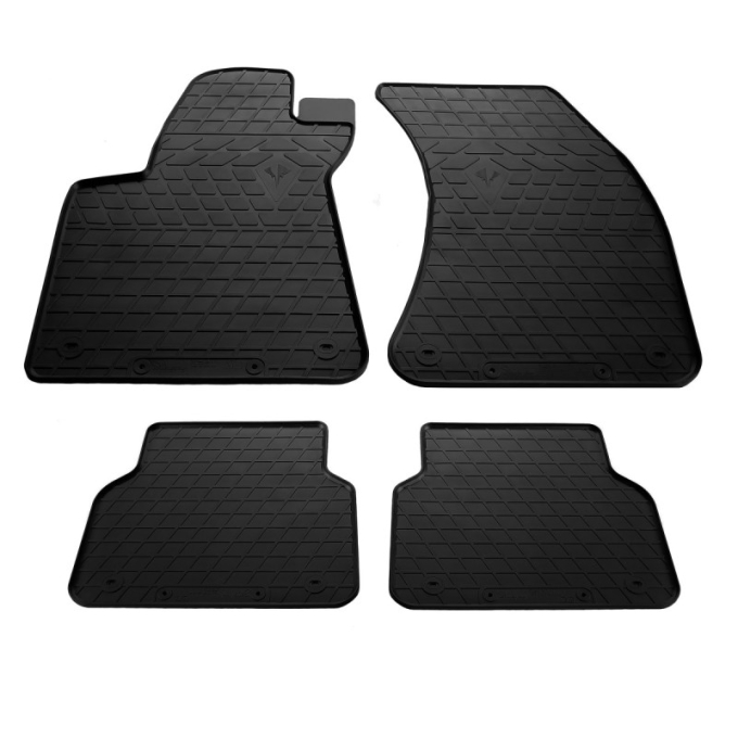 A8 (D4) short (2010-2017) комплект килимків з 4 штук