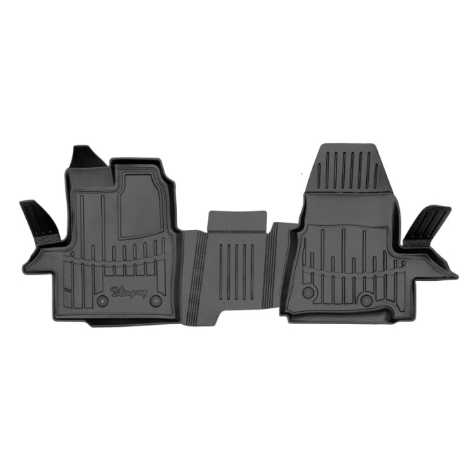 Transit Custom (2012-...) комплект 3D килимків з 3 штук