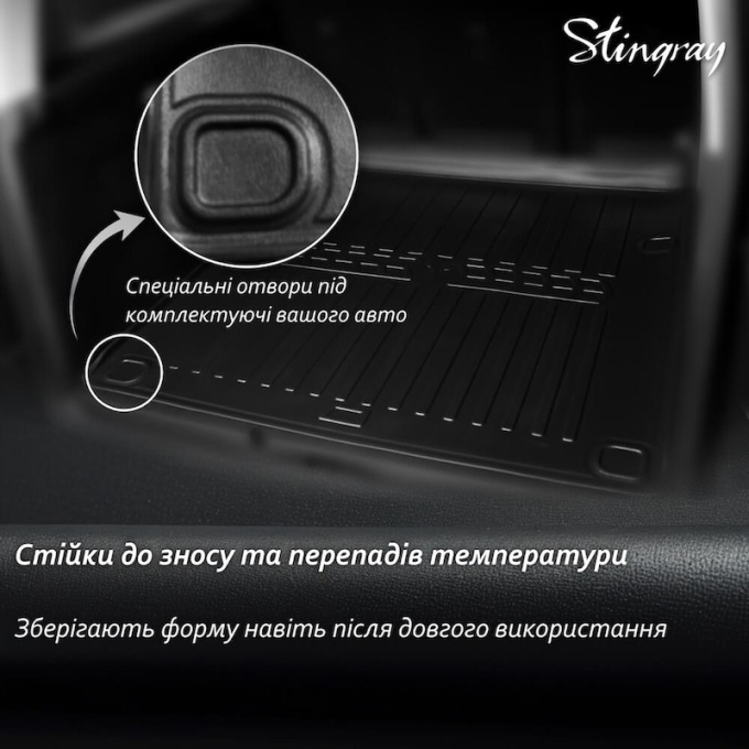 Camry (XV50) (2011-2017) комплект 3D килимків з 2 штук