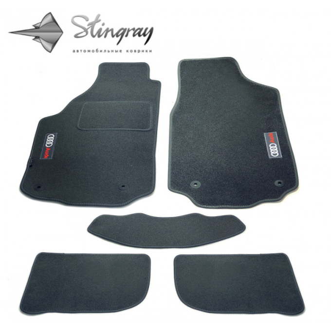 Ford S-Max 2006-2015 Комплект из 3-х ковриков ворсовый CIAK GREY Серый в салон