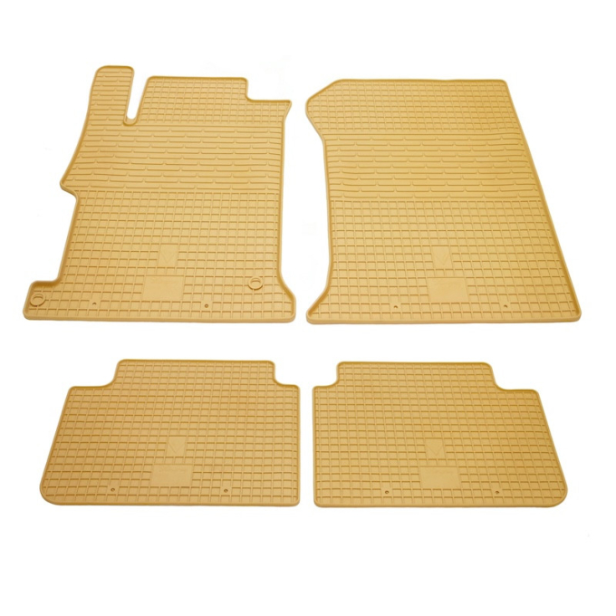 Honda Accord  2013- Комплект из 4-х ковриков Бежевый в салон