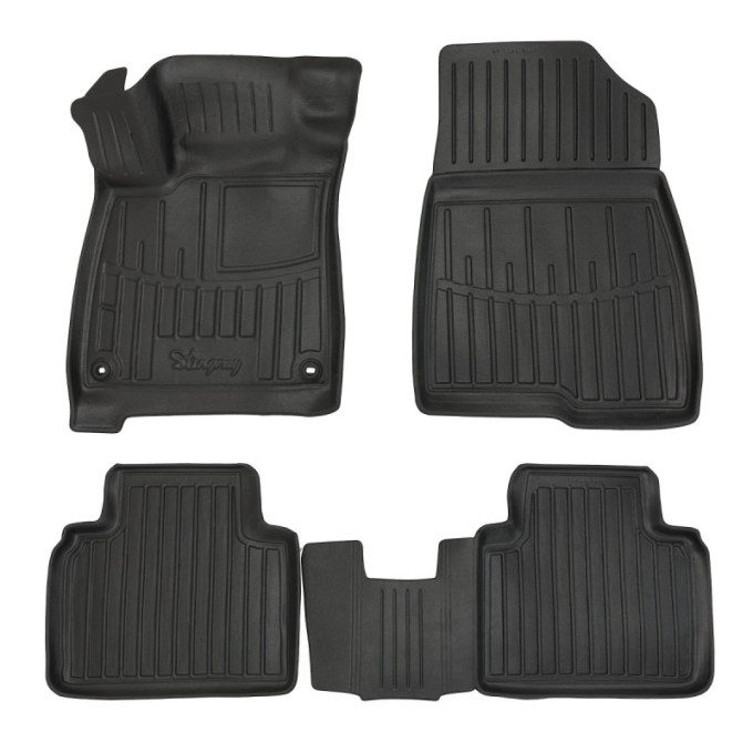 Accord X (2017-2022) комплект 3D килимків з 4 штук