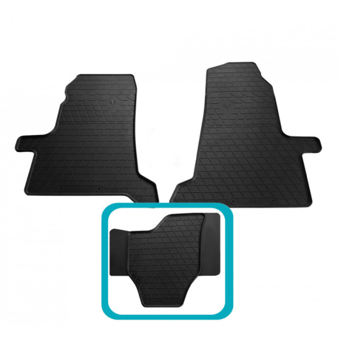 Transit (2000-2006) килимок передній середній