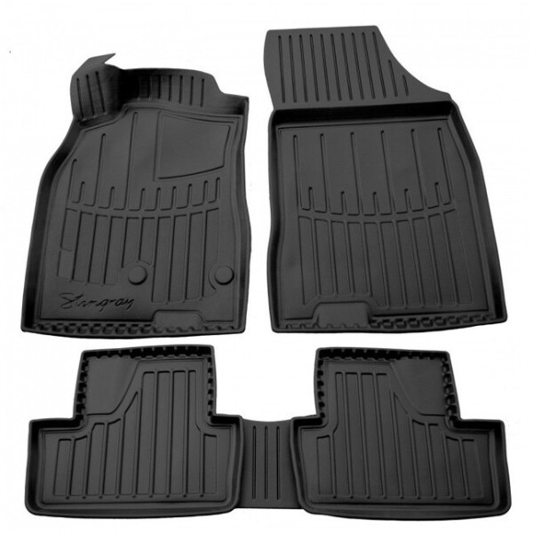 Megane III (2008-2015) (hatchback) комплект 3D килимків з 5 штук