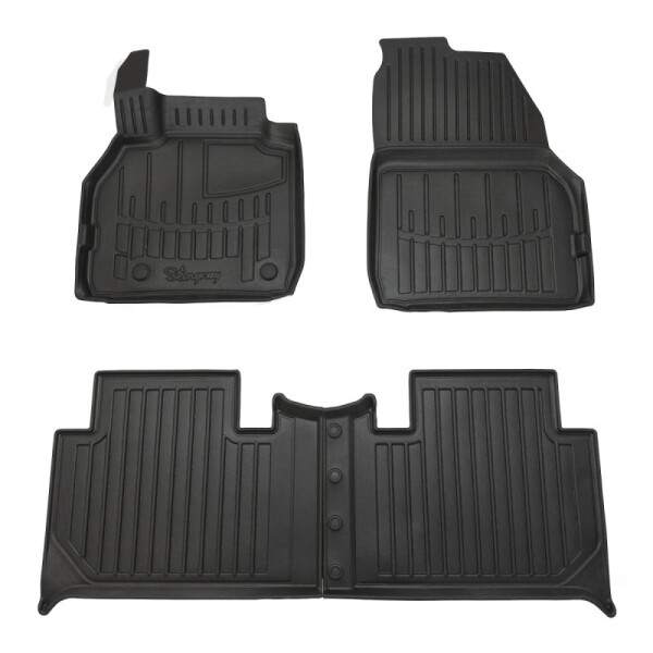 Grand Scenic (2003-2009)  Комплект 3D килимків з 4х штук