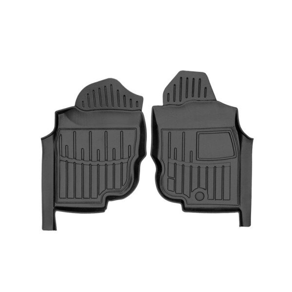 Hilux VII (Crew Cab) (right steering wheel) (2004-2015) комплект 3D килимків з 2 штук