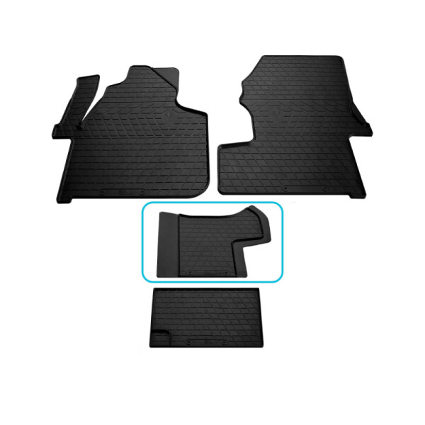 Crafter (2006-2016) (1plus1) килимок передній середній