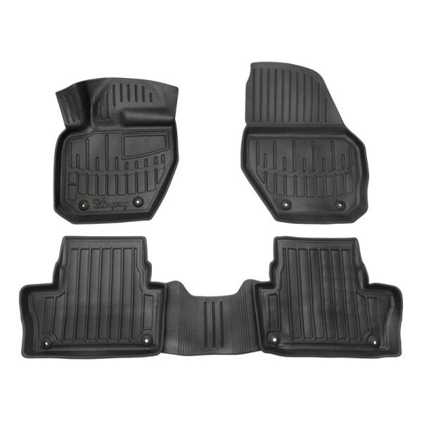 XC60 (2008-2017) комплект 3D килимків з 5 штук