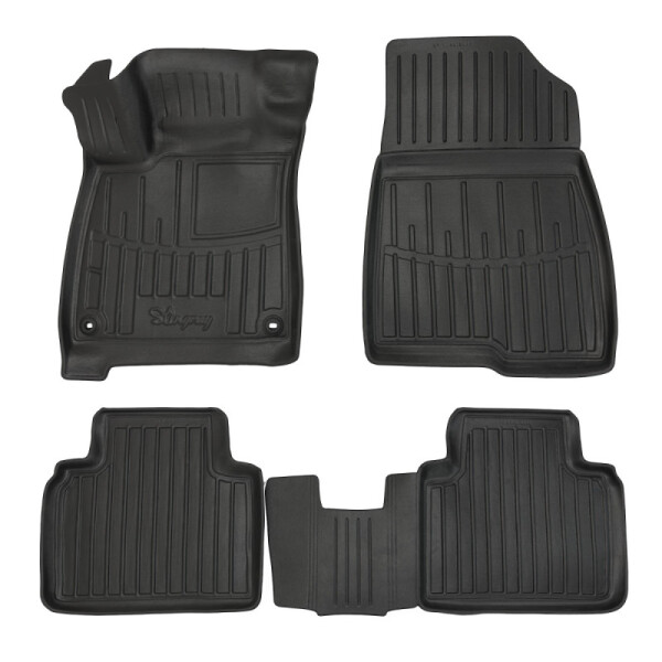 Accord X (2017-2022) комплект 3D килимків з 4 штук