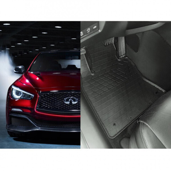 INFINITI Q50 (2013-...) комплект килимків з 4 штук