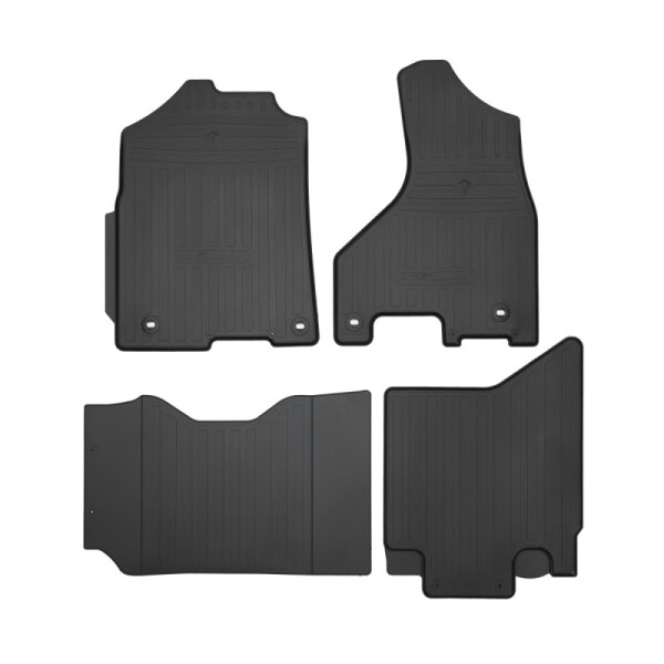 DODGE RAM 1500 (Crew cab) (2009-2018) комплект килимків з 4 штук