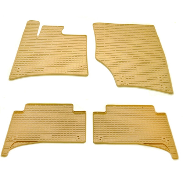Audi Q7  2005-2015 Комплект из 4-х килимків бежеві