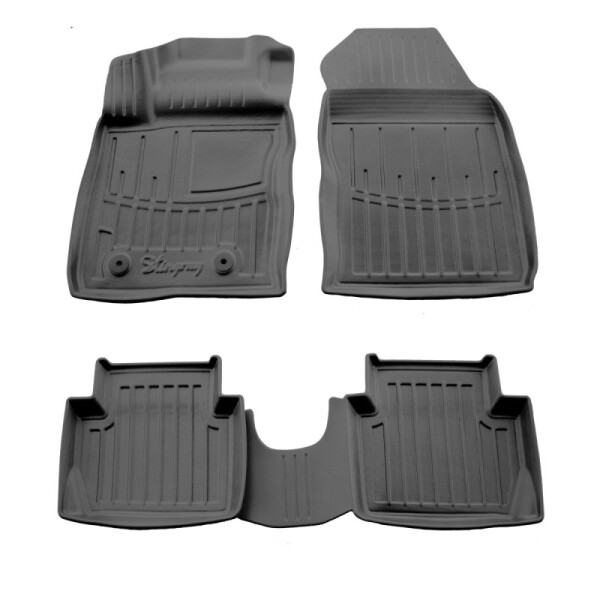 EcoSport II (2013-2023) комплект 3D килимків з 4 штук
