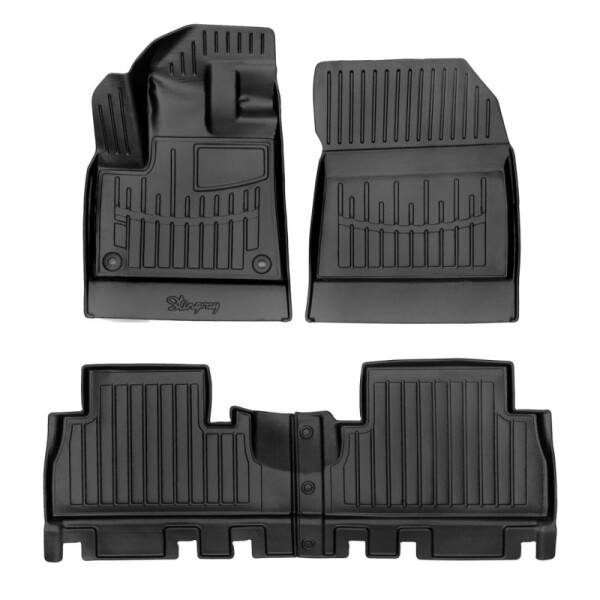 Berlingo III (2018-...) (with armrest) комплект килимків з 4 штук
