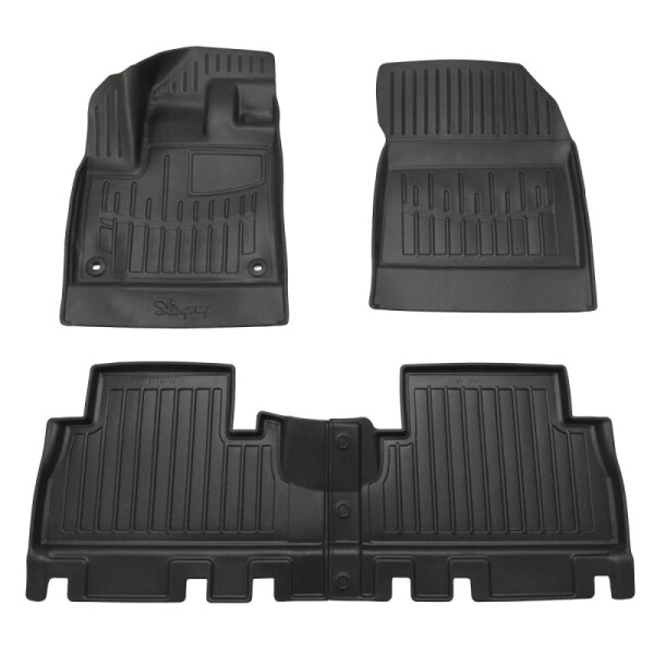 Berlingo III (2018-...) (with armrest) комплект 3D килимків з 4 штук