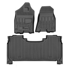 RAM 1500 (Crew cab) (2018-…) комплект 3D килимків з 3 штук