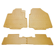 Honda Pilot 2008- Комплект из 4-х ковриков Бежевый в салон