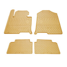 Hyundai Sonata 2014- Комплект из 4-х ковриков Бежевый в салон