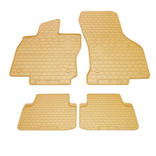 Volkswagen Passat B8 2014- Комплект из 4-х ковриков Бежевый в салон
