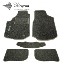 OPEL VECTRA (B) 1995-2002 Комплект из 5-х ковриков ворсовый Темно-серый в салон