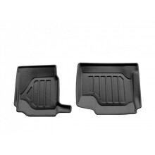 QASHQAI plus2 (2008-2014) (3 line) комплект 3D килимків з 2 штук