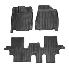 JX/QX60 (2012-2020) комплект 3D килимків з 4 штук (7 seats)