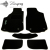 Mazda 6 2002-2008 Комплект килимків CIAK BLACK