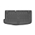 3D килимок в багажник  i10 (PA) (2007-2013) (lower trunk/without organizer)