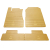 Honda CR-V  2012- Комплект из 4-х ковриков Бежевый в салон