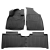 EV6 (ET5) (2021-...) комплект 3D килимків з 4 штук
