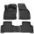 Touran II (2015-...) комплект 3D килимків з 4 штук
