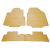 Honda Pilot 2008- Комплект из 4-х ковриков Бежевый в салон
