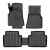 W169 A (2004-2012) комплект 3D килимків з 5 штук