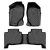 Terrano II (R20) (1993-2005) (5 doors) комплект 3D килимків з 4 штук